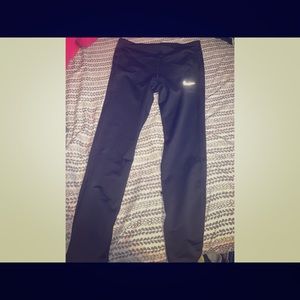 Black Nike dri-fit running leggings